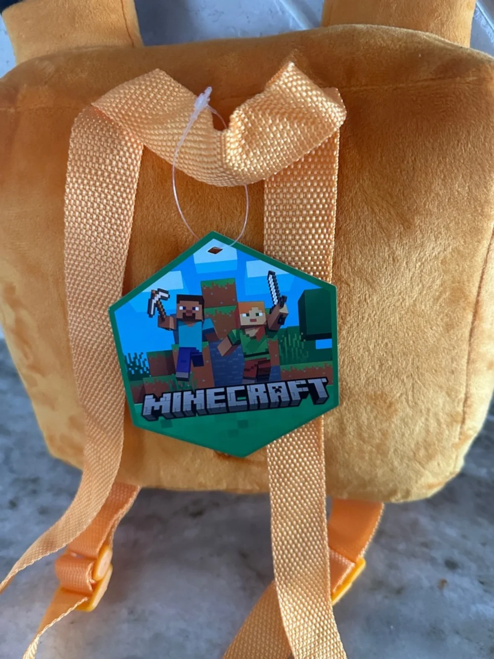 Minecraft Fox Plush Backpack